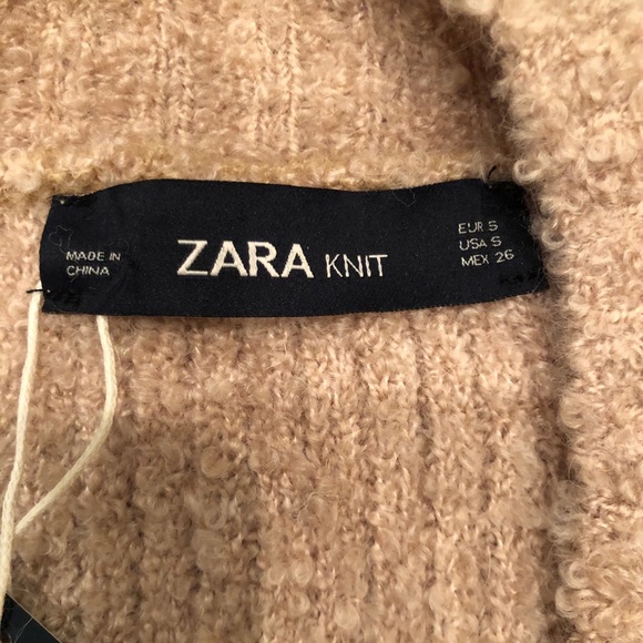 Zara Furry Pocket Sweater - Picture 5 of 7